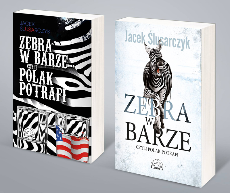 Zebra w barze – obydwa wydania