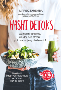 Projekt okładki „Hashi Detoks”.