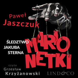 Okładka audiobooka „Marionetki”.
